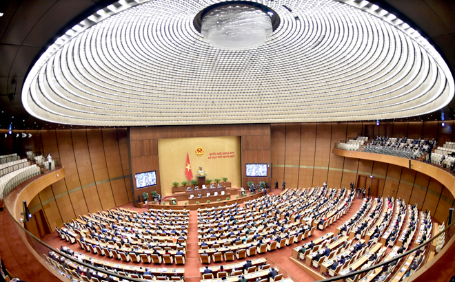 Kỳ họp thứ Nhất, Quốc hội khóa XV họp tập trung tại Nhà Quốc hội.